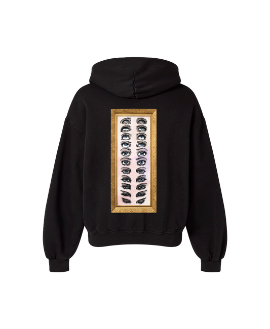 ":EYES:" - Hoodie Black