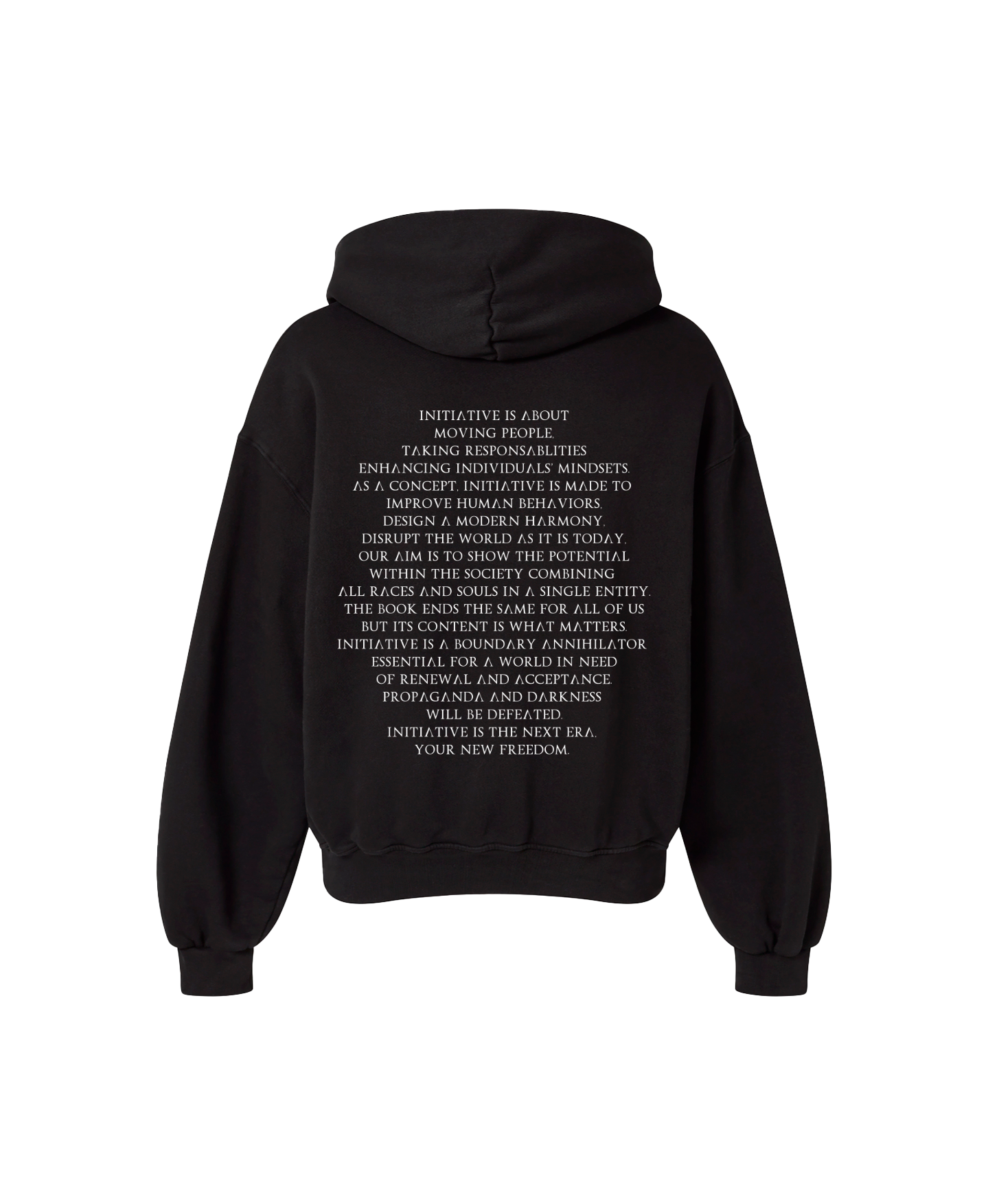 ":STORY:" - Hoodie Black